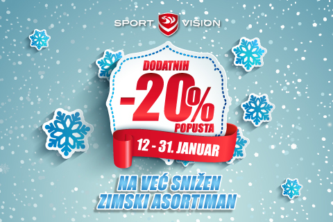 DODATNI POPUST NA VEĆ SNIŽEN ZIMSKI ASORTIMAN