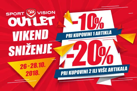 SPORT VISION VIKEND SNIŽENJE U OUTLETIMA