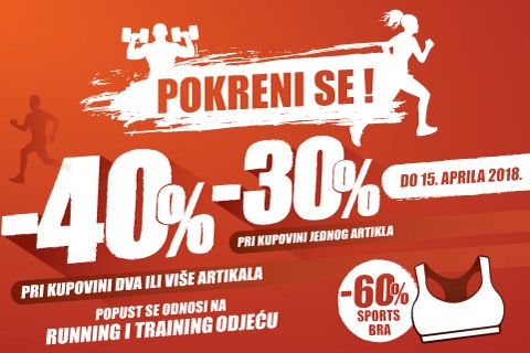 POKRENI SE JER SNIŽENJE JOŠ TRAJE 