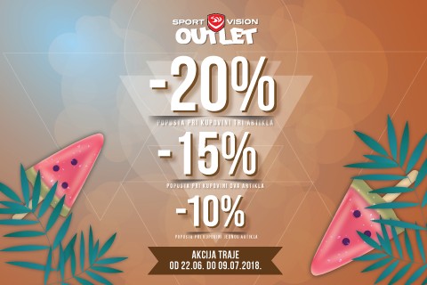 U SPORT VISION OUTLETIMA SNIŽENJA SE NIŽU 