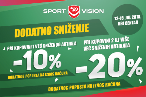 PRVA SPORT VISION MULTIBREND RADNJA U SARAJEVU