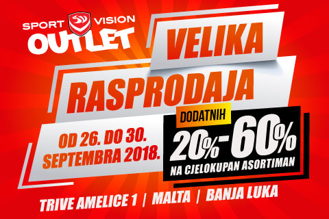 VELIKA SPORT VISION RASPRODAJA U BANJALUCI