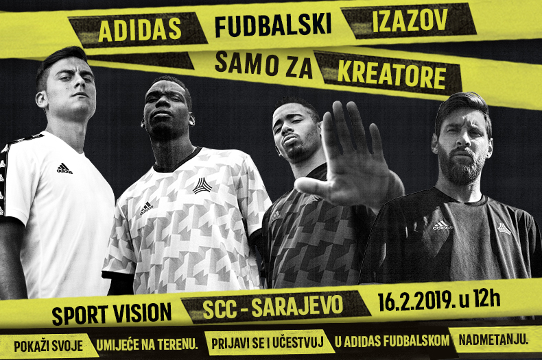 ADIDAS FUDBALSKI IZAZOV - POKAŽI DA SI I TI KREATOR