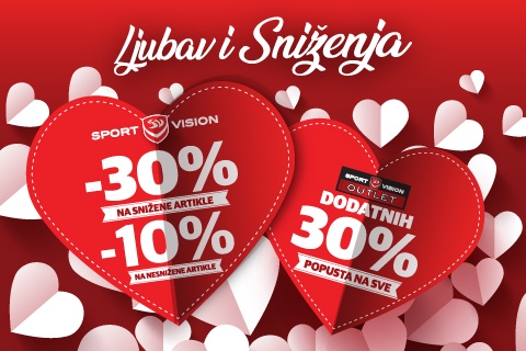 LJUBAV I SPORT VISION SNIŽENJA