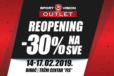 REOPENING: SPORT VISION OUTLET – BIHAĆ