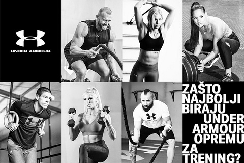 ZAŠTO NAJBOLJI BIRAJU UNDER ARMOUR OPREMU ZA TRENING?