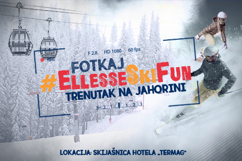 FOTKAJ SVOJ #ELLESSESKIFUN TRENUTAK NA JAHORINI I OSVOJI POKLON