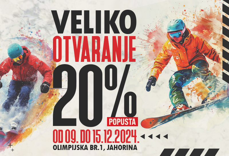VELIKO SPORT VISION OTVARANJE NA JAHORINI