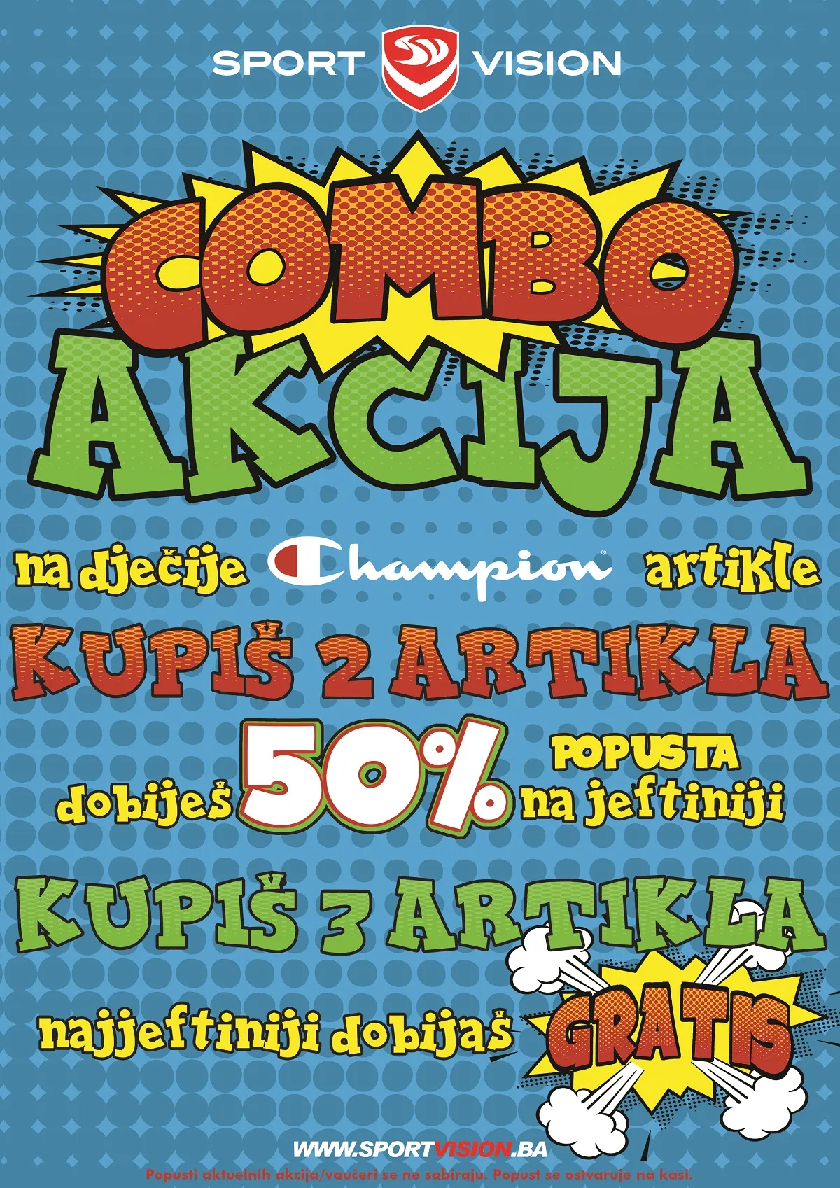 COMBO AKCIJA ZA MALIŠANE