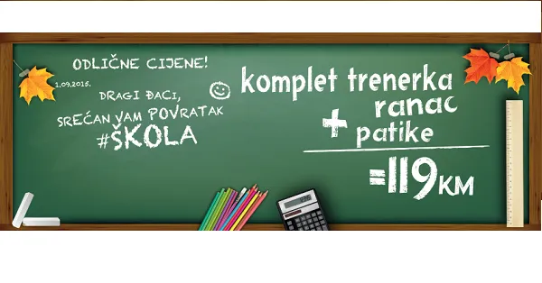 SREĆAN POVRATAK U ŠKOLU