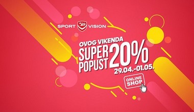 VIKEND ONLINE AKCIJA -20%