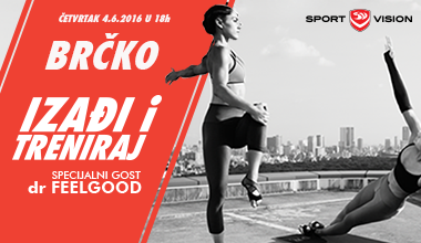 IZAĐI I TRENIRAJ – NAJVEĆI TRENING NA OTVORENOM U BRČKOM