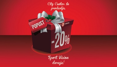 City Center IN proslavlja, Sport Vision daruje!