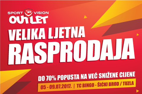 VELIKA LJETNA SPORT VISION RASPRODAJA U TUZLI