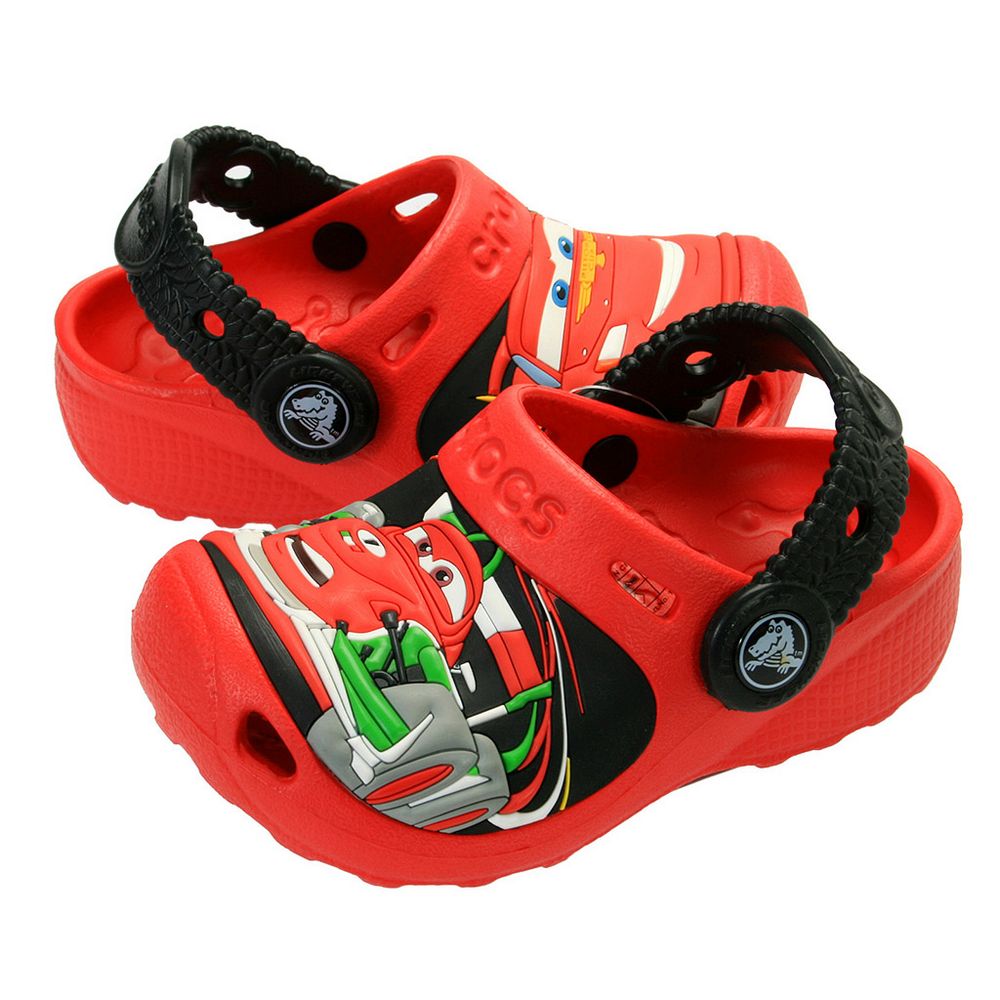 racecar crocs