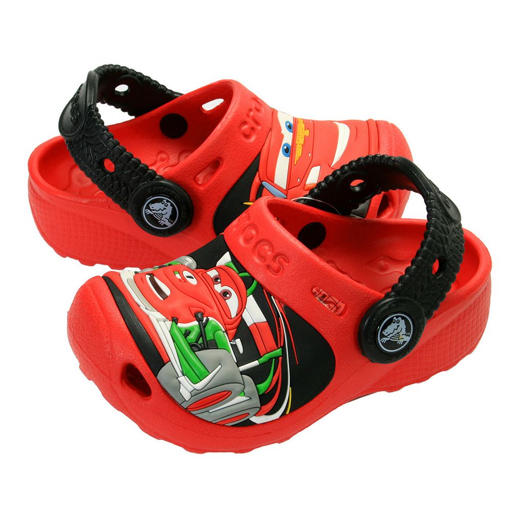 Crocs CARS 2TM CUSTOM CLOG-RED/BLACK 