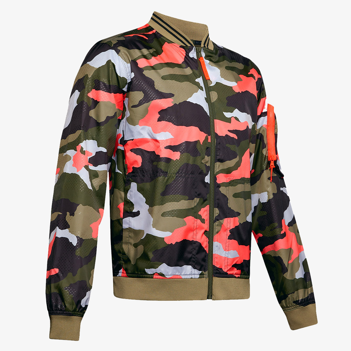 Under Armour UA Unstoppable Camo Bomber Jacket 