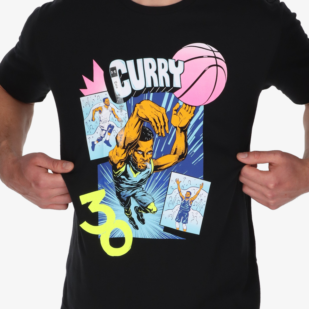 Under Armour Curry Comic Book Short Sleeve 