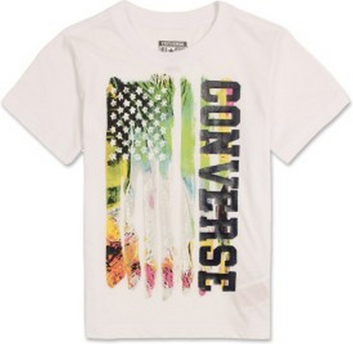 Converse S15 CNVB S/S STEAMING FLAG TEE 