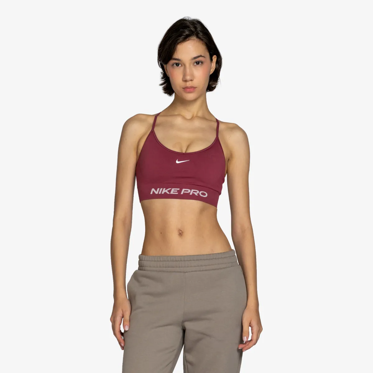 Nike W NP DF SMLS LS BRA WT
