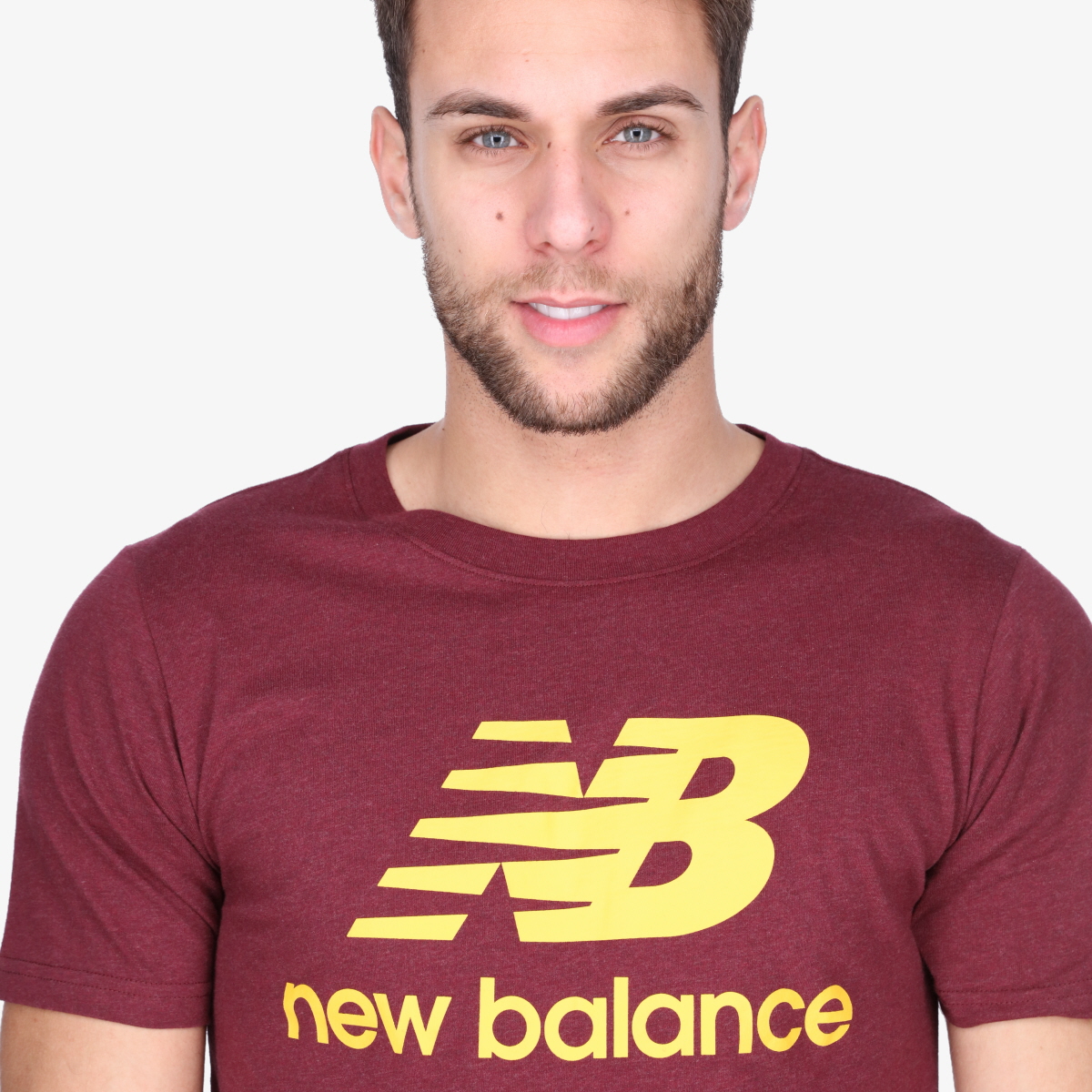 New Balance Essentials Stacked Logo Tee 