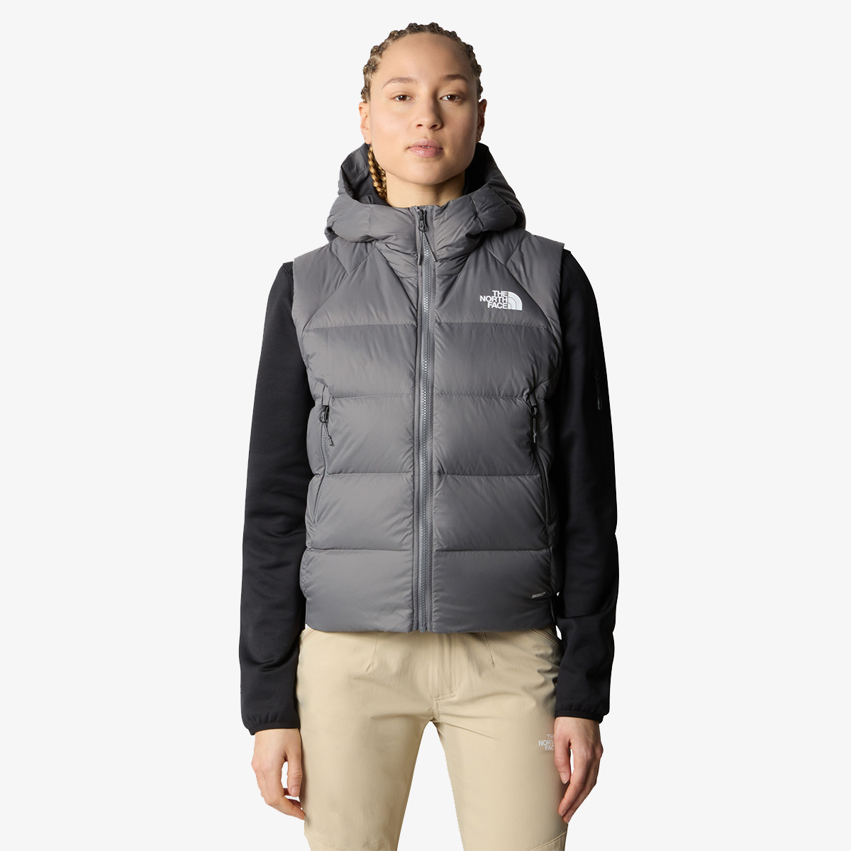 The North Face W HYALITE VEST SMOKED PEARL 
