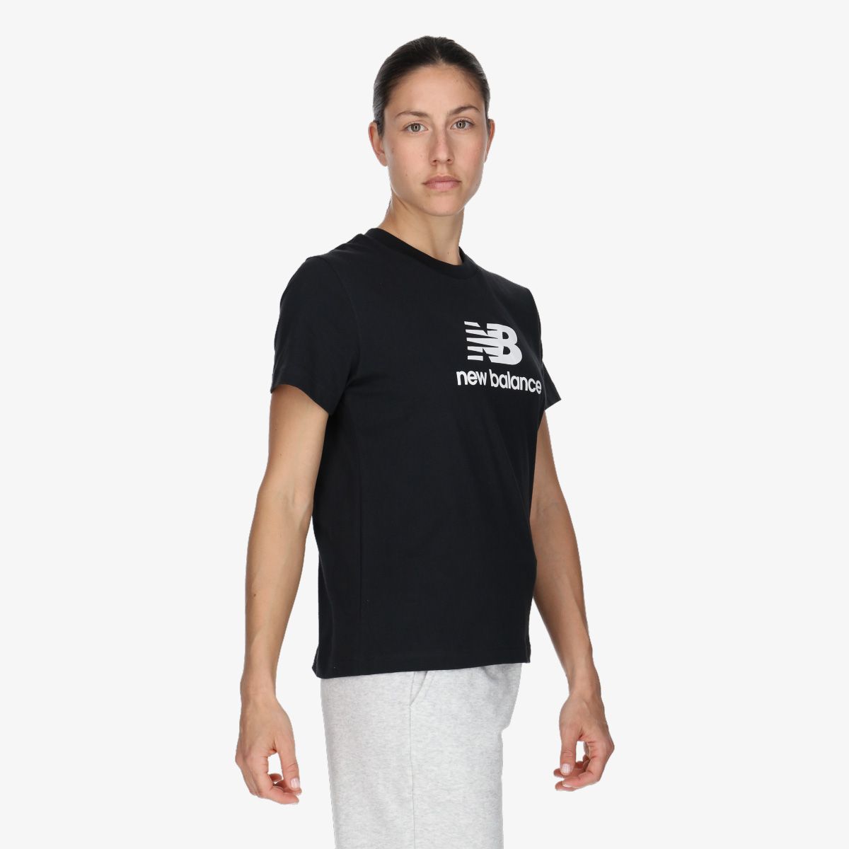 NEW BALANCE New Balance Jersey Stacked Logo T-Shirt 