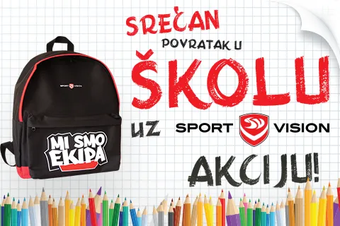 SPORT VISION ŠKOLARAC – SREĆAN POVRATAK U ŠKOLU 