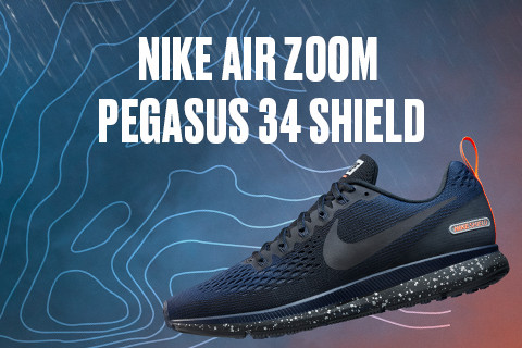 TRČANJE U ZIMSKIM VREMENSKIM USLOVIMA BEZ PREPREKA  - NIKE AIR ZOOM PEGASUS 34 SHIELD