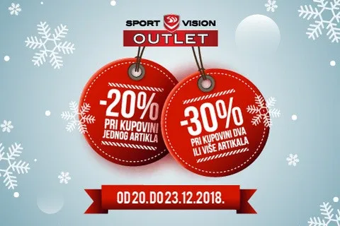 U SPORT VISION OUTLETIMA SNIŽENJE VAS ČEKA