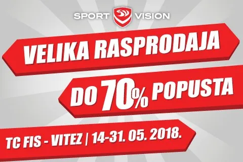 VELIKA SPORT VISION RASPRODAJA U VITEZU