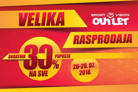 VELIKA SPORT VISION OUTLET RASPRODAJA