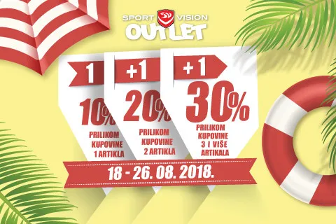 SPORT VISION OUTLET LJETNJI POPUST