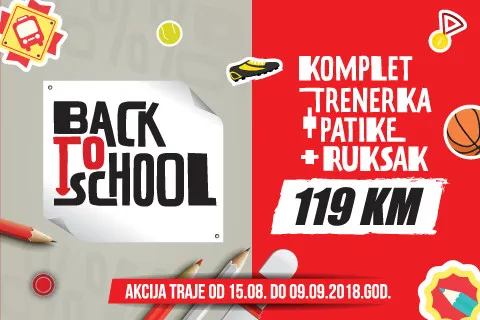 BACK TO SCHOOL – Champion pogodnosti za školarce