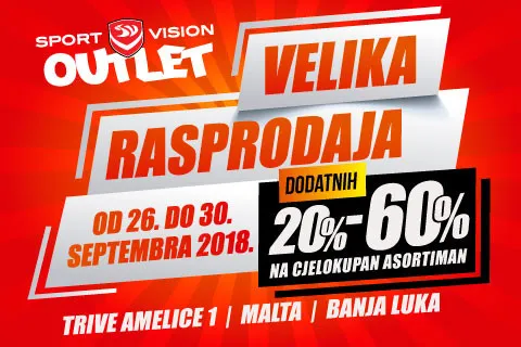 VELIKA SPORT VISION RASPRODAJA U BANJALUCI
