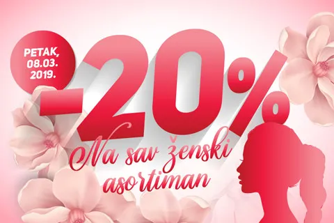 DAN ŽENA UZ SPORT VISION SNIŽENJA