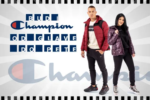 ODABERITE SAVREMENI CHAMPION LOOK ZA PREDSTOJEĆU ZIMU