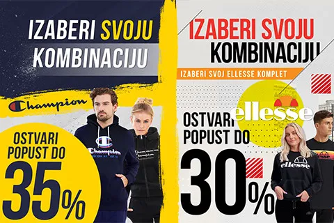 JESENJI FAVORITI: CHAMPION I ELLESSE KOMBINACIJE ZA URBANI STIL
