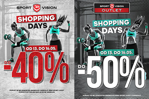SPORT VISION SHOPPING DAYS