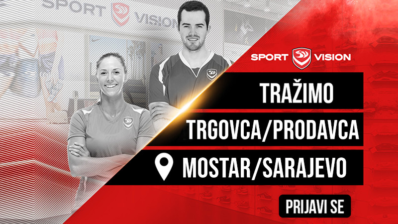 KONKURS: Trgovac / Prodavac – Mostar / Sarajevo