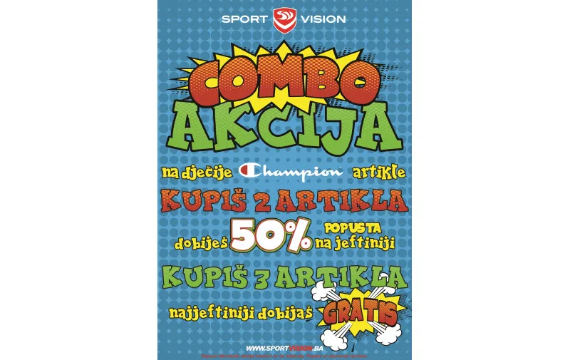COMBO AKCIJA ZA MALIŠANE