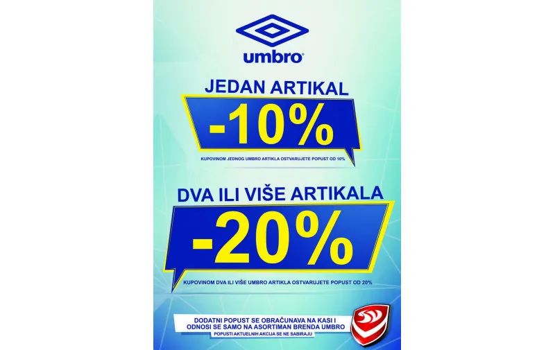 UMBRO AKCIJA