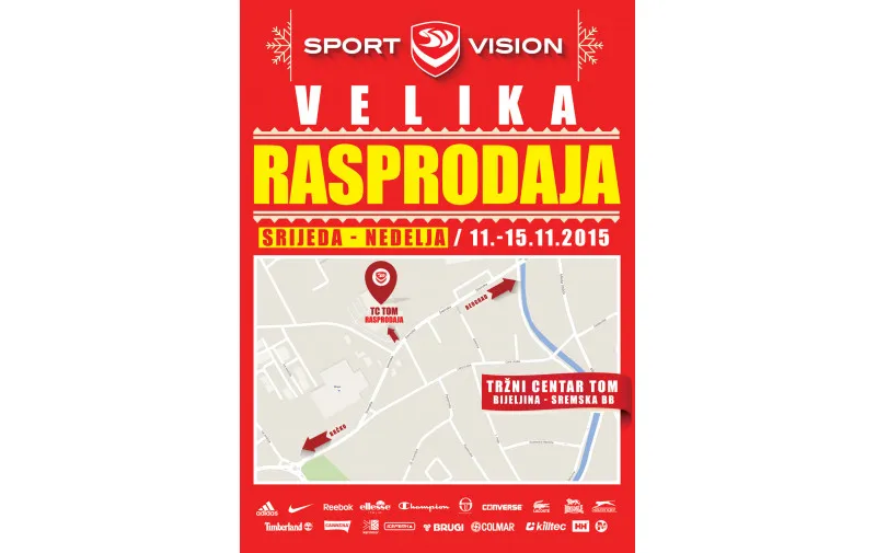 VELIKA RASPRODAJA U BIJELJINI