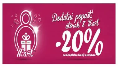 SPORT VISION DARUJE ZA DAN ŽENA!