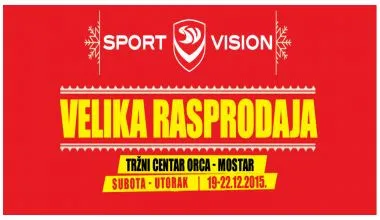 PRVA VELIKA RASPRODAJA U MOSTARU!