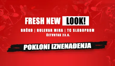 NOVI KONCEPT SPORT VISION PRODAVNICE U TC „SLOBOPROM“ U BRČKOM