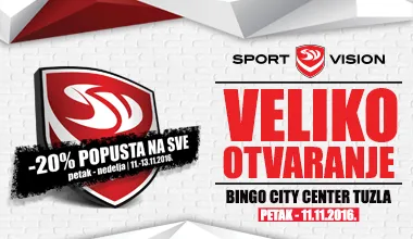 SPORT VISION OTVARANJE U TUZLI