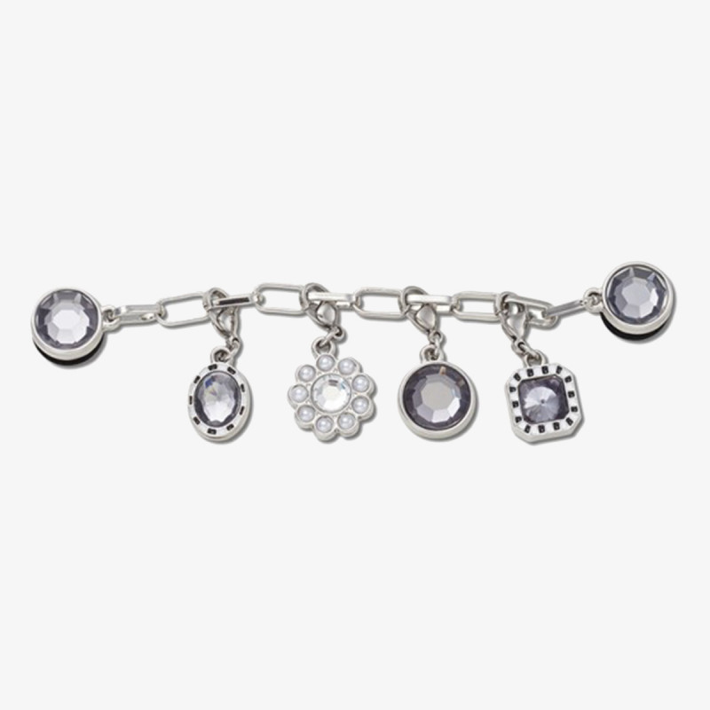 Crocs CROCS JIBBITZ/SILVER ADJUSTABLE CHAIN 