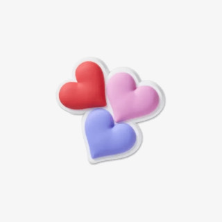Crocs CROCS JIBBITZ/PRIDE HEART TRIO 