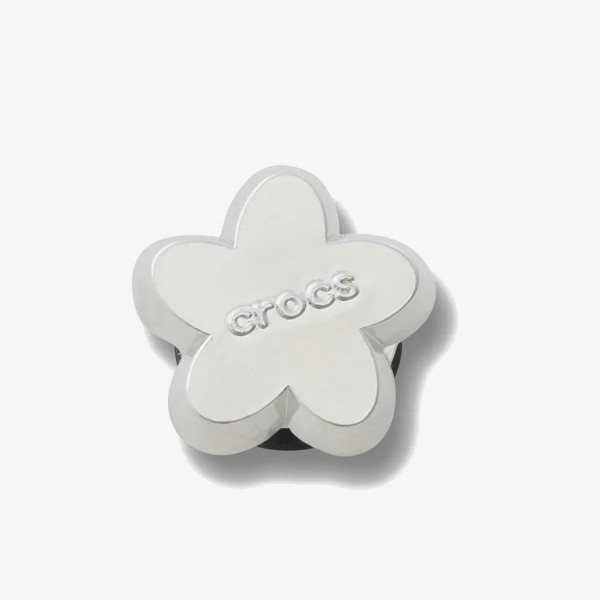 Crocs JIBBITZ/ SILVER CROCS FLOWER 
